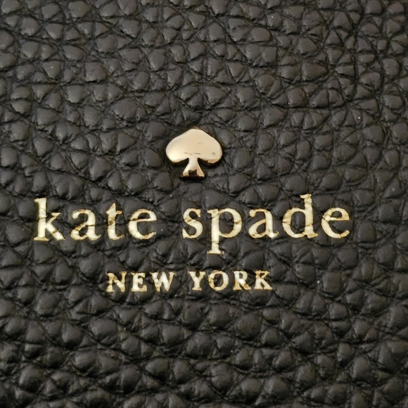 Kate Spade Orchard StreeT Natalya Black Pebbled Leather Hobo GUC - Picture 6 of 16